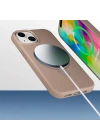 Apple iPhone 14 Kılıf M-safe Şarj Özellikli Standlı Zore Samara Kapak