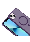Apple iPhone 14 Kılıf M-safe Şarj Özellikli Zore Babet Kapak