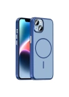 Apple iPhone 14 Kılıf M-Safe Şarj Özellikli Zore Lora PC Kapak