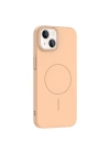 Apple iPhone 14 Kılıf M-safe Şarj Özellikli Zore Ruby Sert Kapak