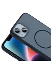 Apple iPhone 14 Kılıf M-safe Şarj Özellikli Zore Tea Kapak