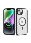 Apple iPhone 14 Kılıf M-safe Wireless Şarj Özellikli Silikon Zore Ege Kapak