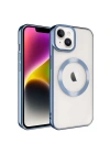 Apple iPhone 14 Kılıf M-safe Wireless Şarj Özellikli Zore Setro Silikon