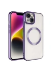 Apple iPhone 14 Kılıf M-safe Wireless Şarj Özellikli Zore Setro Silikon
