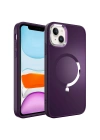 Apple iPhone 14 Kılıf M-safe Wireless Şarj Özellikli Zore Stil Kapak