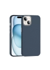 Apple iPhone 14 Kılıf M-safe Şarj Özellikli Karbon Fiber Görünümlü Zore Gros Kapak