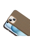 Apple iPhone 14 Kılıf M-safe Şarj Özellikli Karbon Fiber Görünümlü Zore Gros Kapak