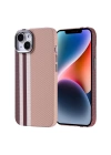 Apple iPhone 14 Kılıf M-safe Şarj Özellikli Karbon Fiber Görünümlü Zore Nekst Kapak