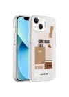 Apple iPhone 14 Kılıf Mermer Desenli Zore Marbello Kapak