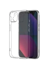 Apple iPhone 14 Kılıf Şeffaf Sert PC Zore Vayt Kapak