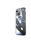 Apple iPhone 14 Kılıf Wireless Şarj Özellikli Sert PC Zore Riksos M-safe Kapak