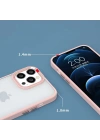 Apple iPhone 14 Kılıf Zore Krom Kapak