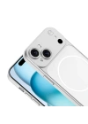 Apple iPhone 14 Kılıf Zore M-Safe Şarj Özellikli Kamera Korumalı Spark Kapak