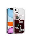 Apple iPhone 14 Plus Kılıf Desenli Sıvılı Zore Drink Silikon Kapak