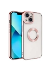 Apple iPhone 14 Plus Kılıf Kamera Korumalı Logo Gösteren Zore Omega Kapak