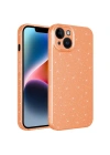 Apple iPhone 14 Plus Kılıf Kamera Korumalı Simli Lüks Zore Koton Kapak