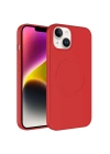 Apple iPhone 14 Plus Kılıf M-safe Wireless Şarj Özellikli Pastel Renk Silikon Zore Plas Kapak