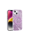 Apple iPhone 14 Plus Kılıf M-safe Şarj Özellikli Fırça Boya Desenli Zore Palet Kapak