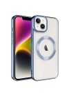 Apple iPhone 14 Plus Kılıf M-safe Wireless Şarj Özellikli Zore Setro Silikon