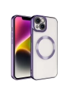 Apple iPhone 14 Plus Kılıf M-safe Wireless Şarj Özellikli Zore Setro Silikon