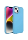 Apple iPhone 14 Plus Kılıf Metal Çerçeve ve Buton Tasarımlı Silikon Zore Luna Kapak