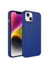 Apple iPhone 14 Plus Kılıf Metal Çerçeve ve Buton Tasarımlı Silikon Zore Luna Kapak