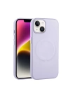 Apple iPhone 14 Plus Kılıf PU Deri M-safe Wireless Şarj Özellikli Zore Derix Kapak