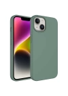 Apple iPhone 14 Plus Kılıf Sıvı Teknolojili Silinebilir Sert Zore Kivi Kapak