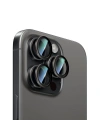 Apple iPhone 14 Pro CaseWorld Alloy Serisi Oleofobik Anti Reflective Kamera Lens Koruyucu