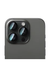 Apple iPhone 14 Pro CaseWorld Alloy Serisi Oleofobik Anti Reflective Kamera Lens Koruyucu