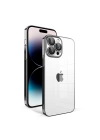 Apple iPhone 14 Pro Kılıf Kamera Korumalı Renkli Çerçeveli Zore Garaj Kapak