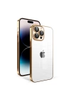 Apple iPhone 14 Pro Kılıf Kamera Korumalı Renkli Çerçeveli Zore Garaj Kapak