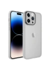 Apple iPhone 14 Pro Kılıf Kamera Korumalı Transparan Zore Post Kapak