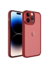 Apple iPhone 14 Pro Kılıf Kamera Korumalı Transparan Zore Post Kapak