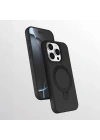 Apple iPhone 14 Pro Kılıf M-safe Şarj Özellikli Standlı Zore Samara Kapak