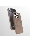 Apple iPhone 14 Pro Kılıf M-safe Şarj Özellikli Standlı Zore Samara Kapak