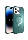 Apple iPhone 14 Pro Kılıf M-safe Wireless Şarj Özellikli Zore Stil Kapak