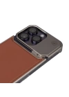 Apple iPhone 14 Pro Kılıf M-safe Şarj Özellikli Mekanizmalı Koku Hazneli Zore Mostar Kapak