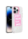 Apple iPhone 14 Pro Kılıf Mermer Desenli Zore Marbello Kapak