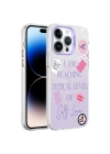 Apple iPhone 14 Pro Kılıf Mermer Desenli Zore Marbello Kapak