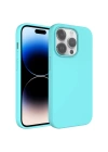 Apple iPhone 14 Pro Kılıf Sıvı Teknolojili Silinebilir Sert Zore Kivi Kapak