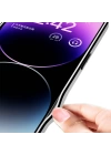 Apple iPhone 14 Pro Kılıf Ultra İnce Kamera Korumalı PC + Deri Arka Yüzey Zore X-Pro Kapak