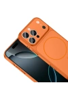 Apple iPhone 14 Pro Kılıf Zore M-Safe Şarj Özellikli Kamera Korumalı Formen Kapak