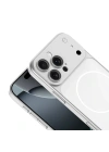 Apple iPhone 14 Pro Kılıf Zore M-Safe Şarj Özellikli Kamera Korumalı Spark Kapak