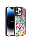 Apple iPhone 14 Pro Max Kılıf Aynalı Desenli Kamera Korumalı Parlak Zore Mirror Kapak