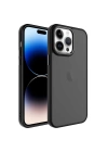 Apple iPhone 14 Pro Max Kılıf Buzlu Sert PC Zore May Kapak