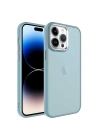 Apple iPhone 14 Pro Max Kılıf Buzlu Sert PC Zore May Kapak