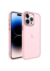 Apple iPhone 14 Pro Max Kılıf Buzlu Sert PC Zore May Kapak