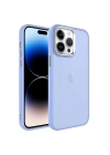 Apple iPhone 14 Pro Max Kılıf Buzlu Sert PC Zore May Kapak