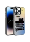 Apple iPhone 14 Pro Max Kılıf Desenli Zore Dragon Sert Kapak